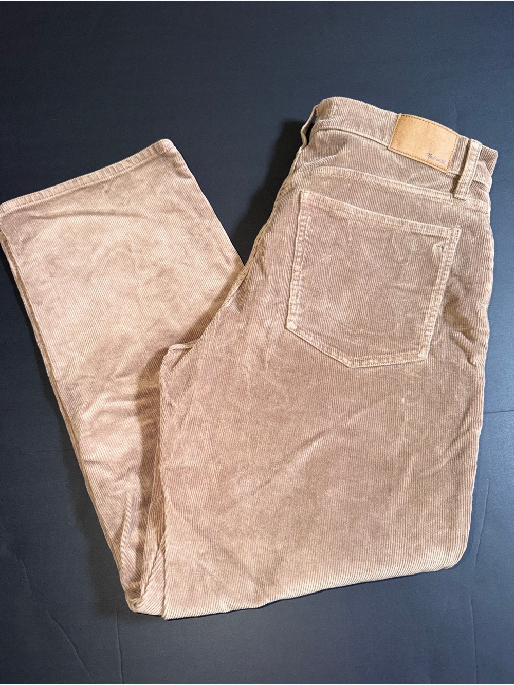 Madewell Corduroy Women’s Pants in Tan - Classic Casual Fit